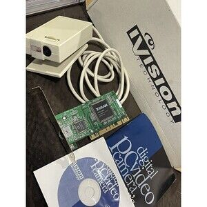 Rare ivision Tech icam s12n Silicon Vision Digital PC Video Camera SGI Graphics